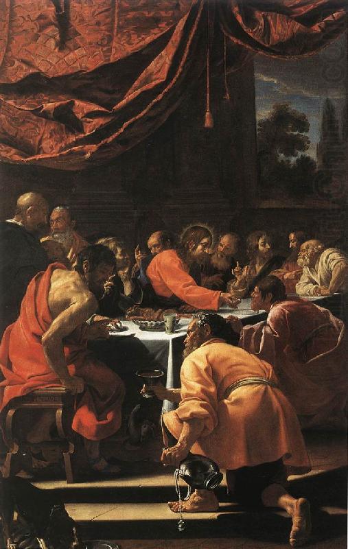 VOUET, Simon The Last Supper wt oil painting picture